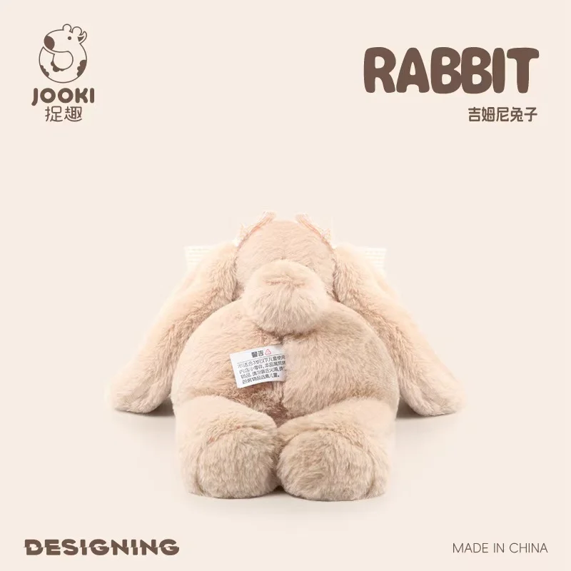 35cm New Simulated Shy Rabbit Doll Stuffed Plush Toy Cartoon Anime Cute Pillow Children's Birthday Gift Fun Doll photo 5