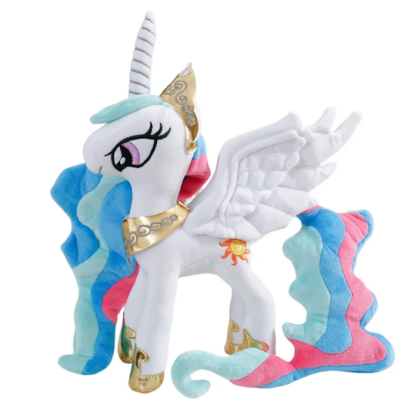 Unicorn Plush Toy Pony Doll Kawaii Cartoon Horse Soft Stuffed Animal Plush Pillow Kids Birthday Gift Home Decoration photo 5