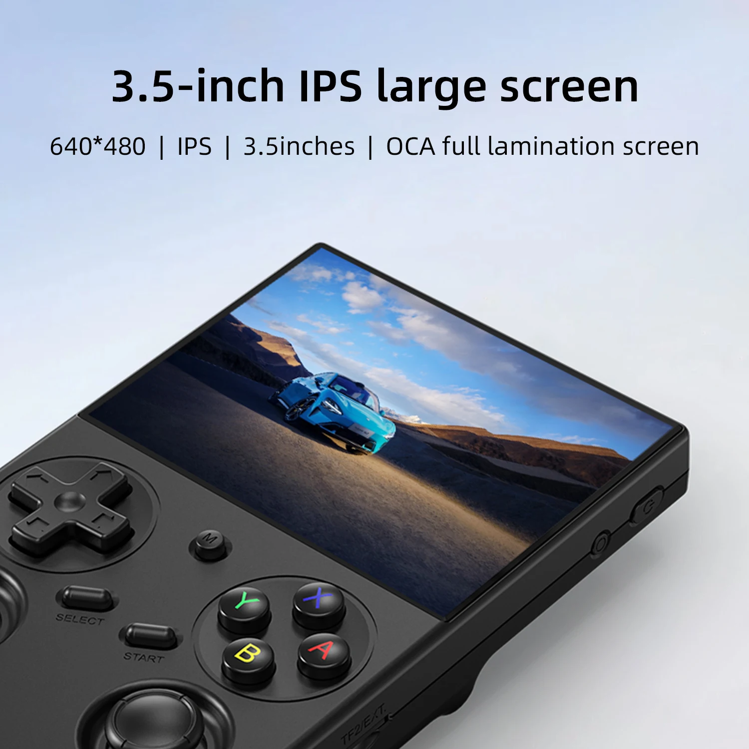 ANBERNIC RG35XX PRO Vertical Retro Gaming Console 3.5" IPS OCA Screen Linux 64-bit True Dual Joysticks Vibration Motor RixelHK photo 3