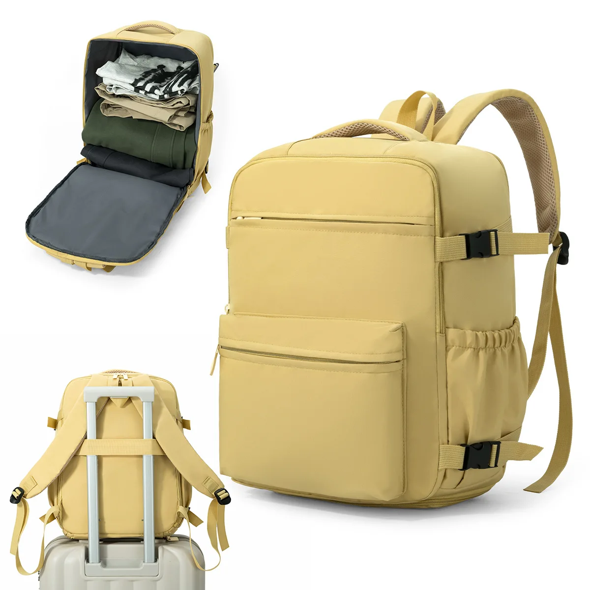 Tavel Backpack Airline Approved Easyjet Wizz Air Large Capacity, Lightweight, Short Distance Business Travel Computer Backpack photo 4