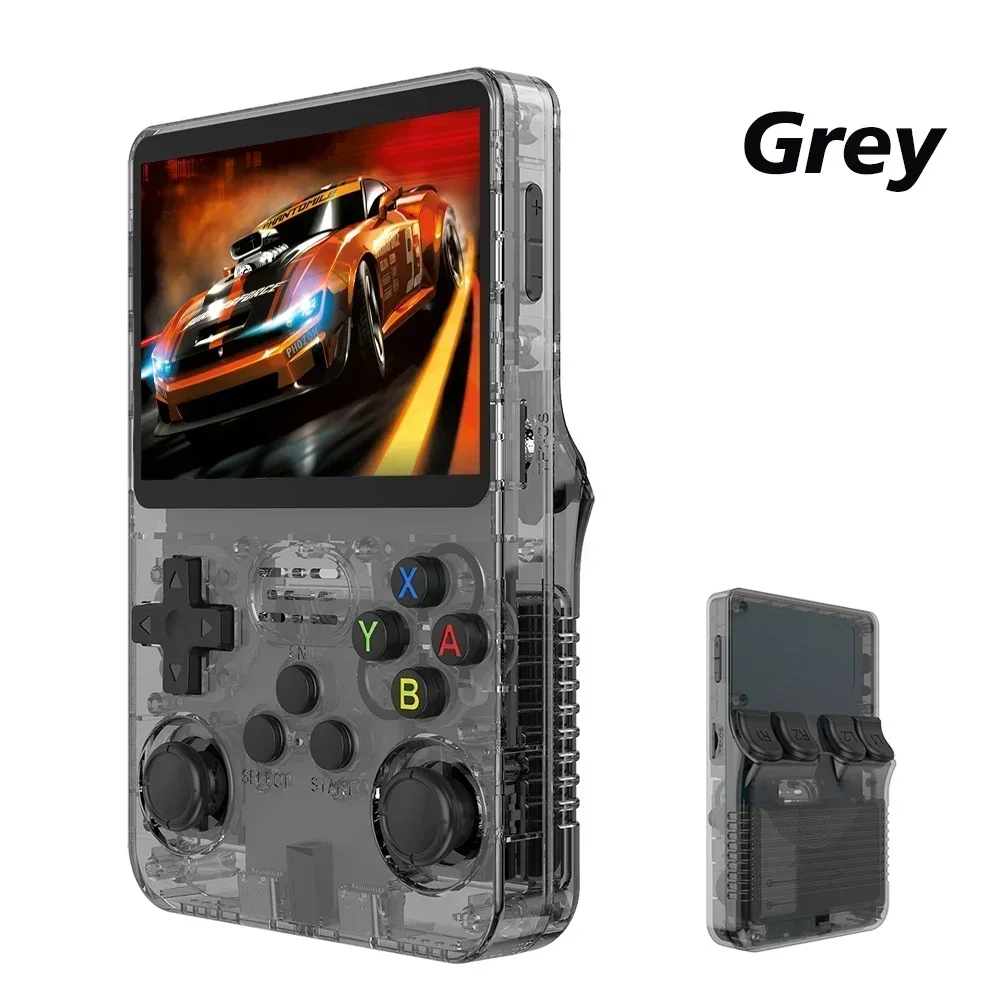 BOYHOM 256G/128G/64G R36S ARKOS 2.0 Retro Handheld Game Console 3.5'' IPS screen,Portable Pocket Game Player for  children gift photo 2