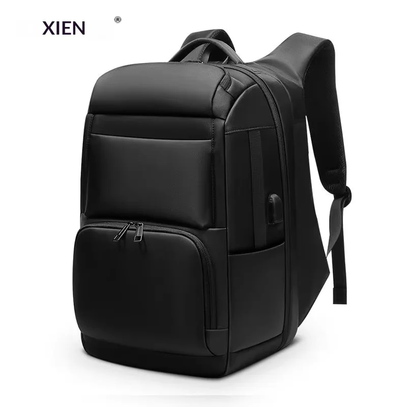 EURCOOL Backpack Men Multifunction Large Capacity Male Mochila Bags USB Charging Port Laptop School Backpacks photo 2