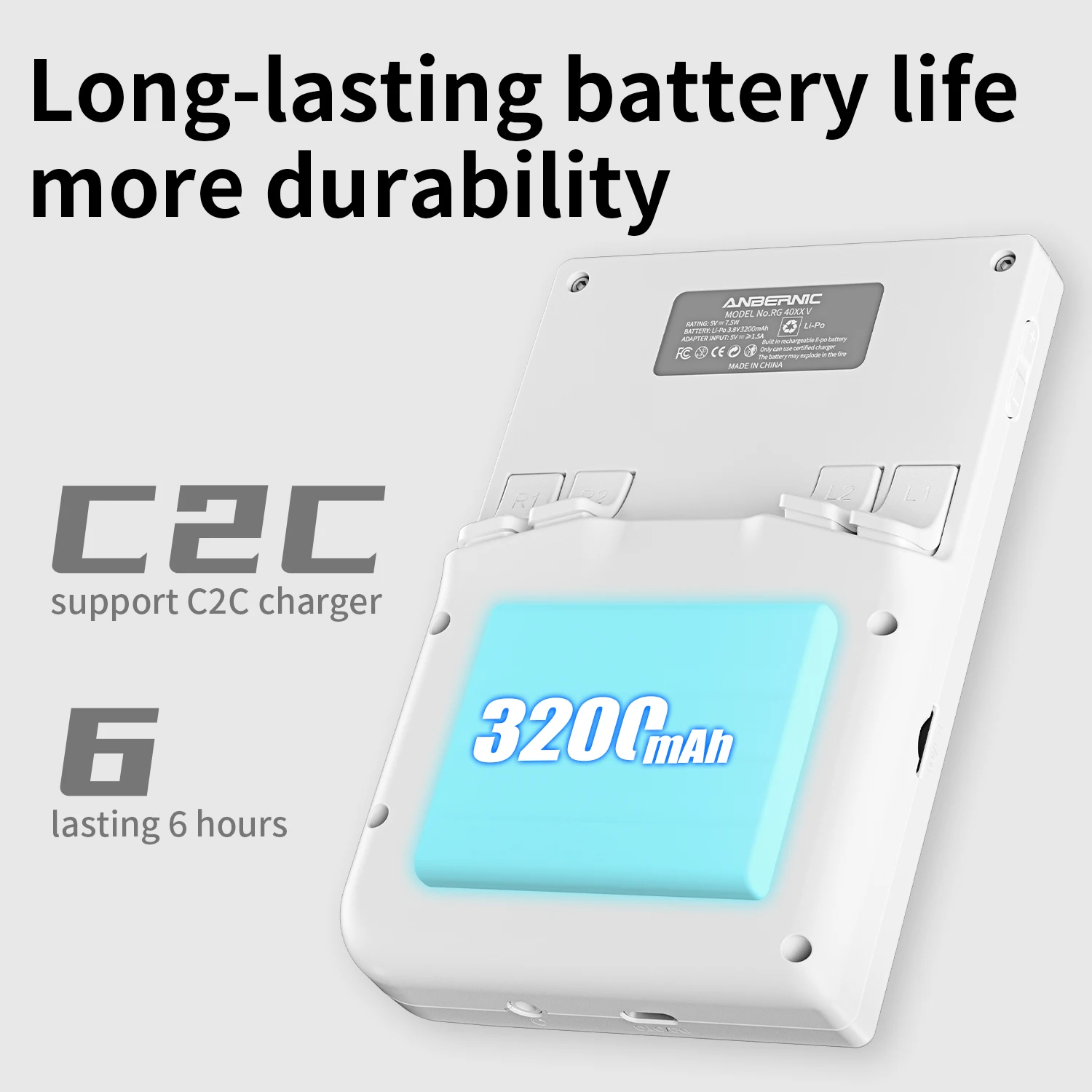 ANBERNIC RG40XXV & RG35XX Plus Retro Handheld Game Console 640*480 IPS Screen Linux 64-bit 5000Games Support WIFI,Bluetooth,HDMI photo 7