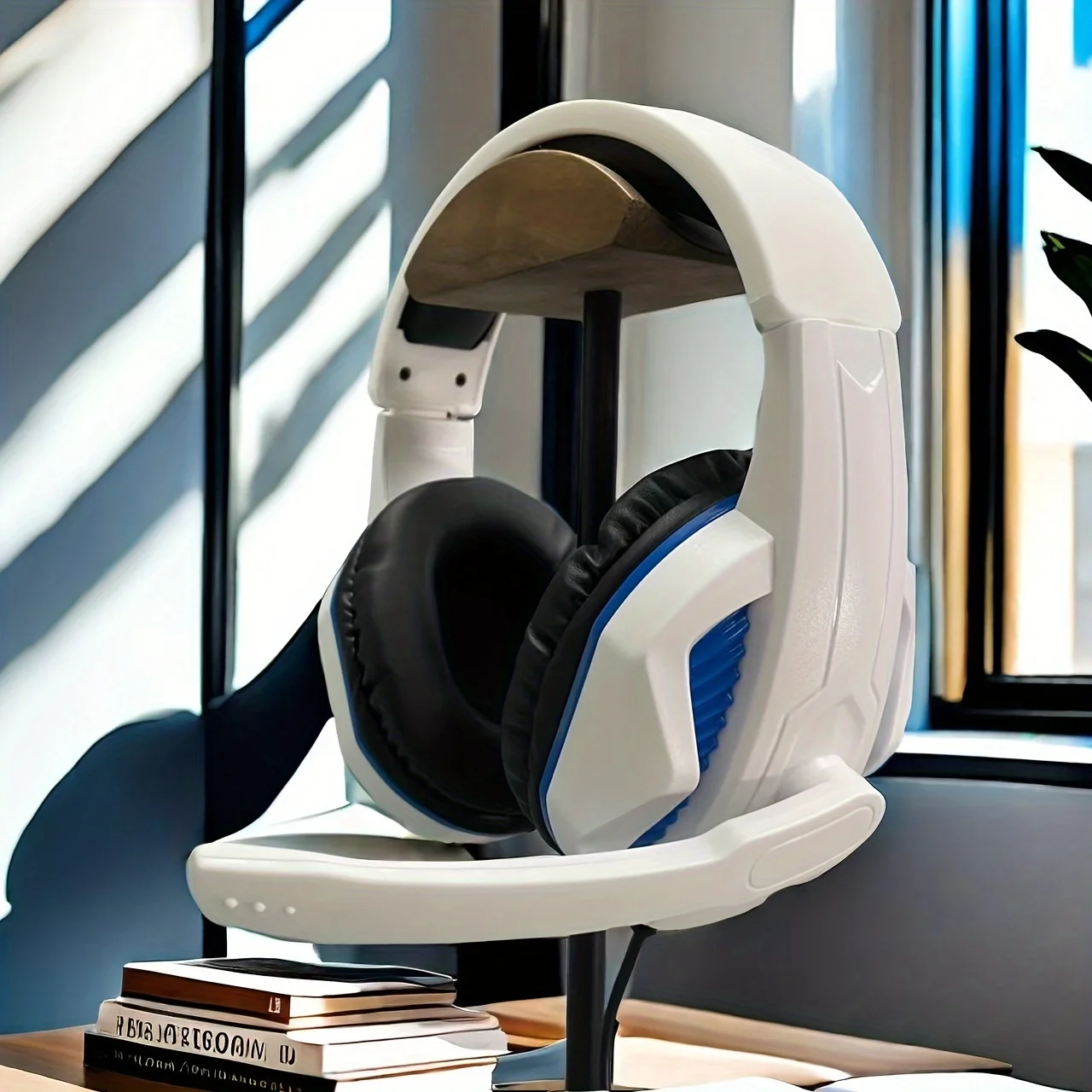 H4 Gaming Over-Ear Headphones with Mic, Wired Deep Bass Headset for PC Laptop Music photo 6
