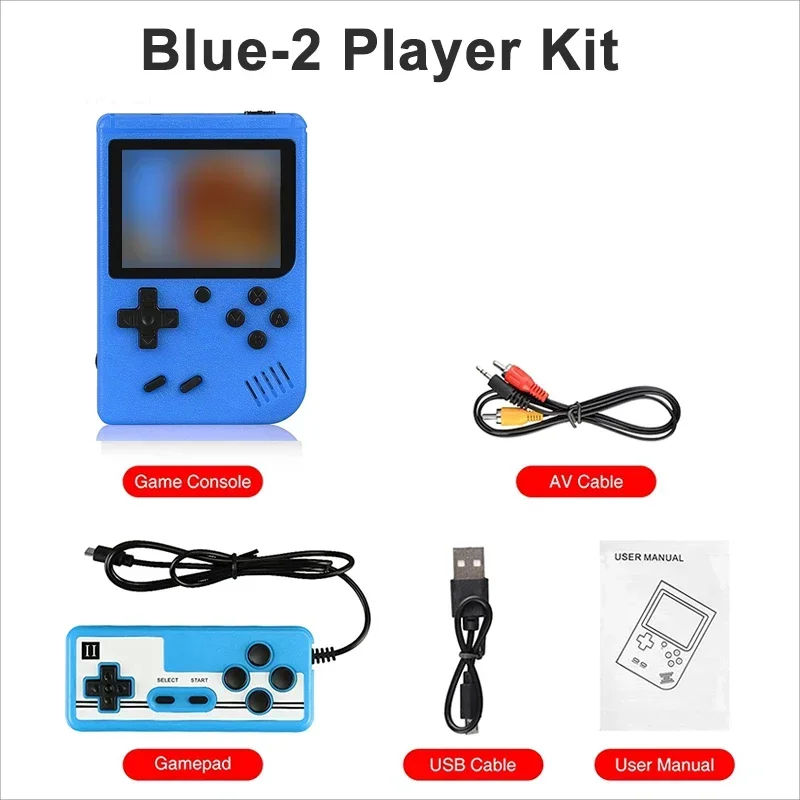 NEW Portable Retro Mini Video Game Console 8-Bit Handheld Game Player Built-in 400 games AV Out Game Console Gameboy videojuego photo 6