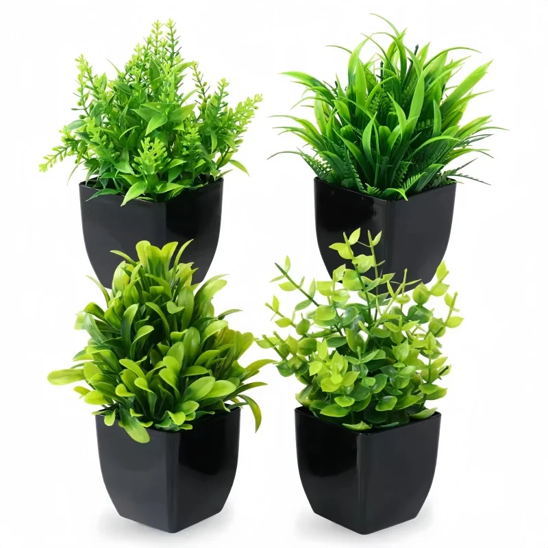 1pc Artificial Green Plants, Home Greening, Outdoor Gardens, Office Decoration, Birthday, Wedding and Party Scene Decorations photo 2
