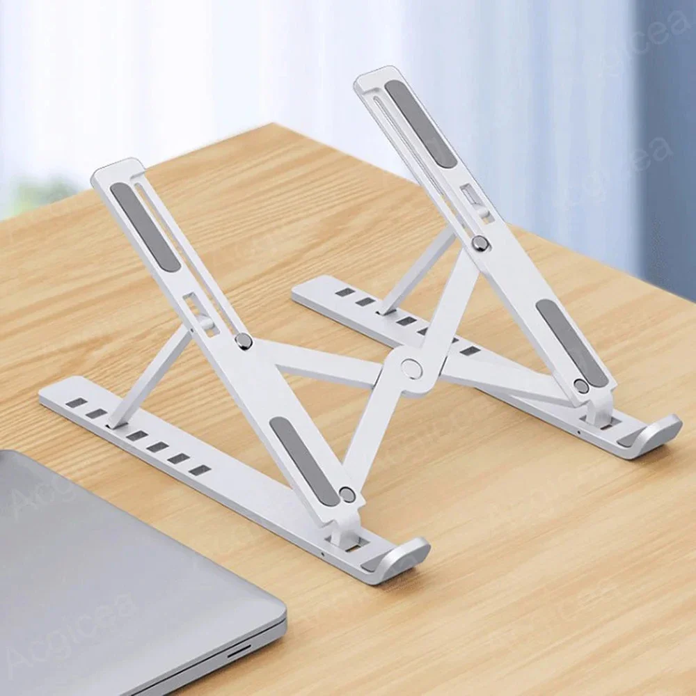 7 Levels Laptop Stand Portable Foldable ABS Tablet Computer for Macbook Apple  Air Pro Lenovo Bracket Universal Pad PC Holder photo 5