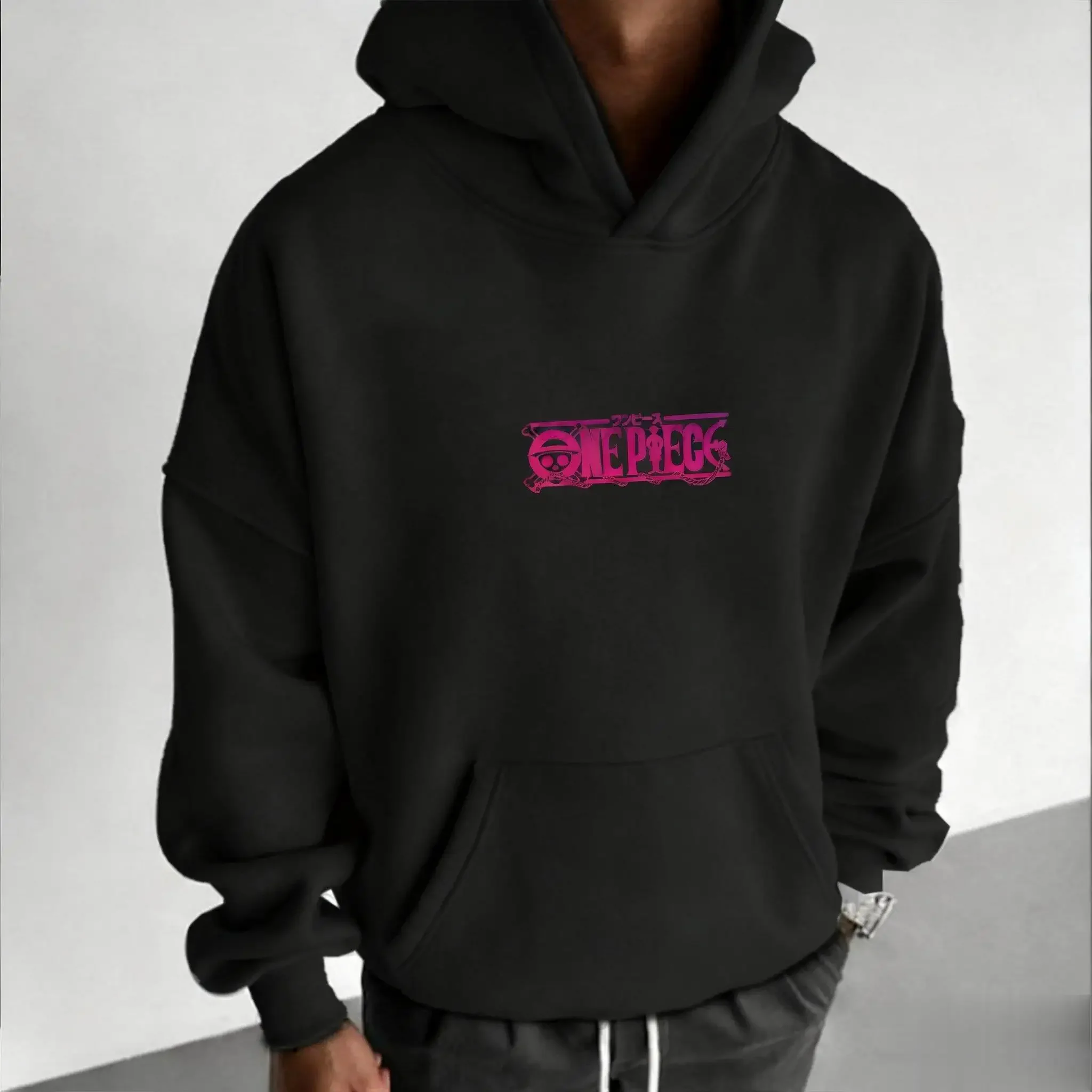 Anime One Piece Zoro Luffy Sanji Hallowmas Graphic Hoodie Men Women Streetwear Cosplay Casual Fashion Autumn Winter Sweatshirt photo 4