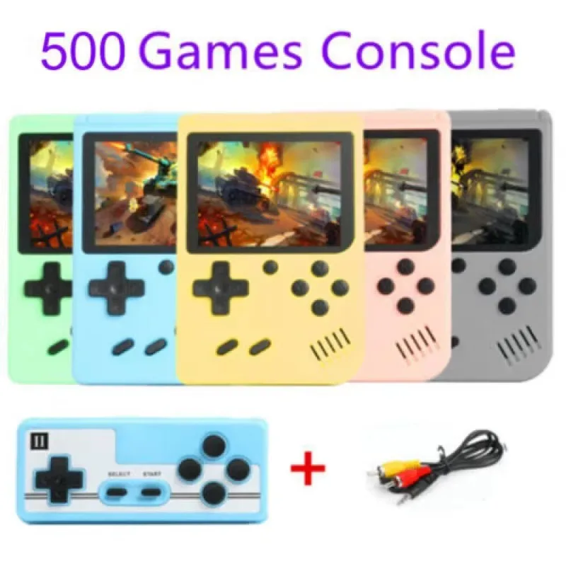 Built-in 500+ Classic Games Children's Handheld Game Players for Gameboy Output Emulator Charging Can Be Connected To The TV photo 2