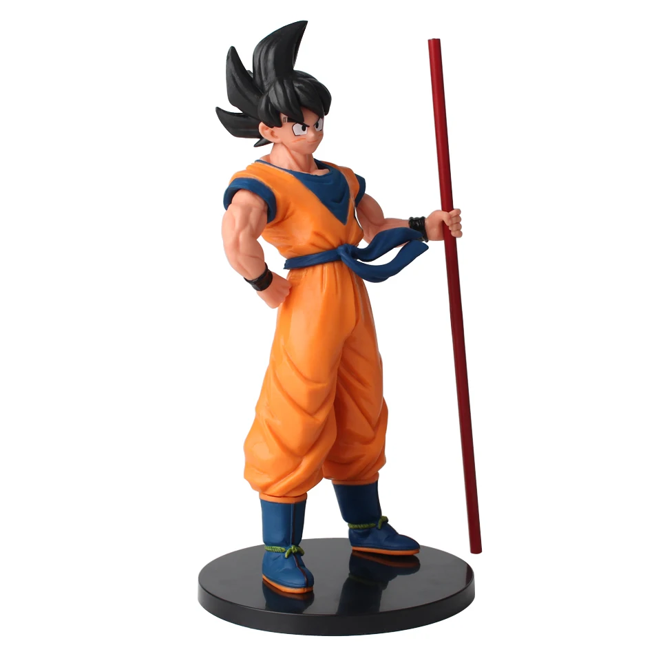 Hot Dragon Ball Son Goku Super Saiyan Anime Figure 22cm Goku DBZ Action Figure Model Gifts Collectible Figurines for Kids photo 4