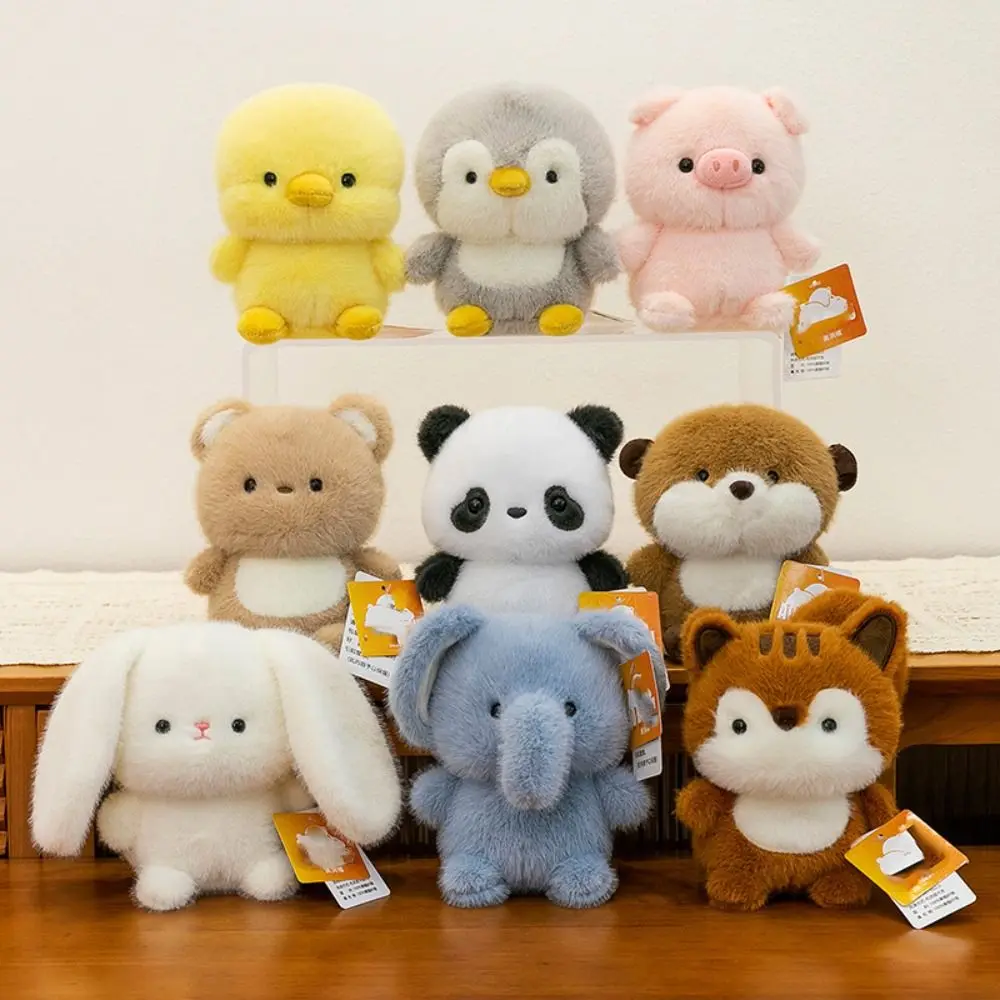 Cute 16cm Plush Companion Doll Capybara Elephant Stuffed Animal Pillow Plush Bear Animal Plush Toy Sleeping Gift photo 5
