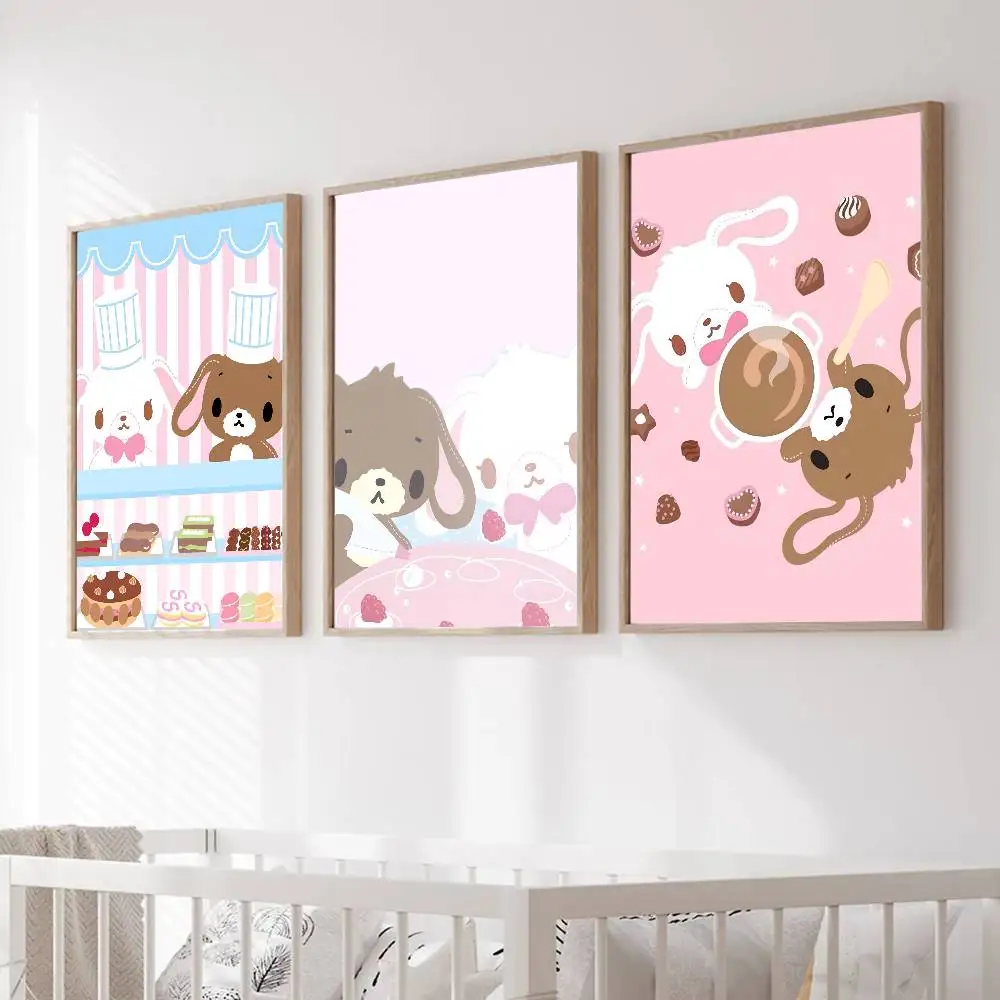 Anime Cartoon Movie S-Sugar-bunnieS Posters HD Print Vintage Wall Art Decor for Home Study Room photo 3
