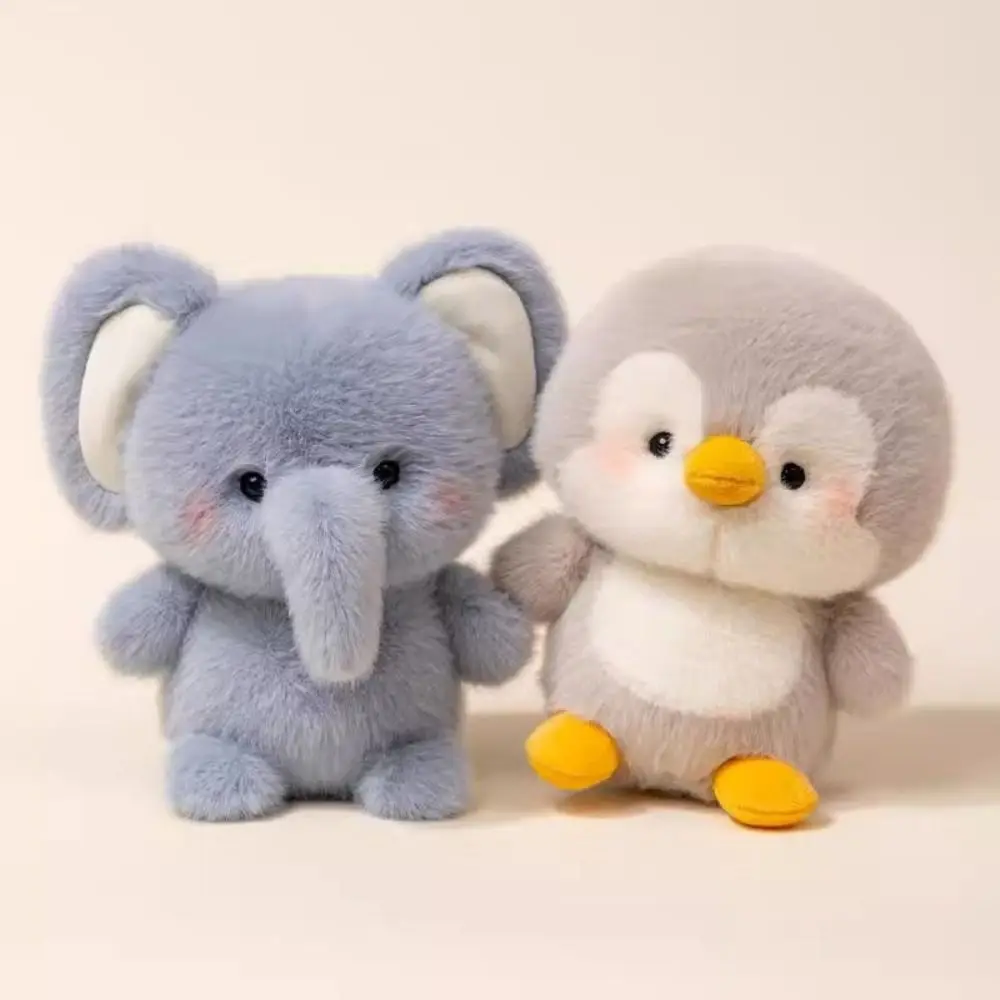 Cute 16cm Plush Companion Doll Capybara Elephant Stuffed Animal Pillow Plush Bear Animal Plush Toy Sleeping Gift photo 2