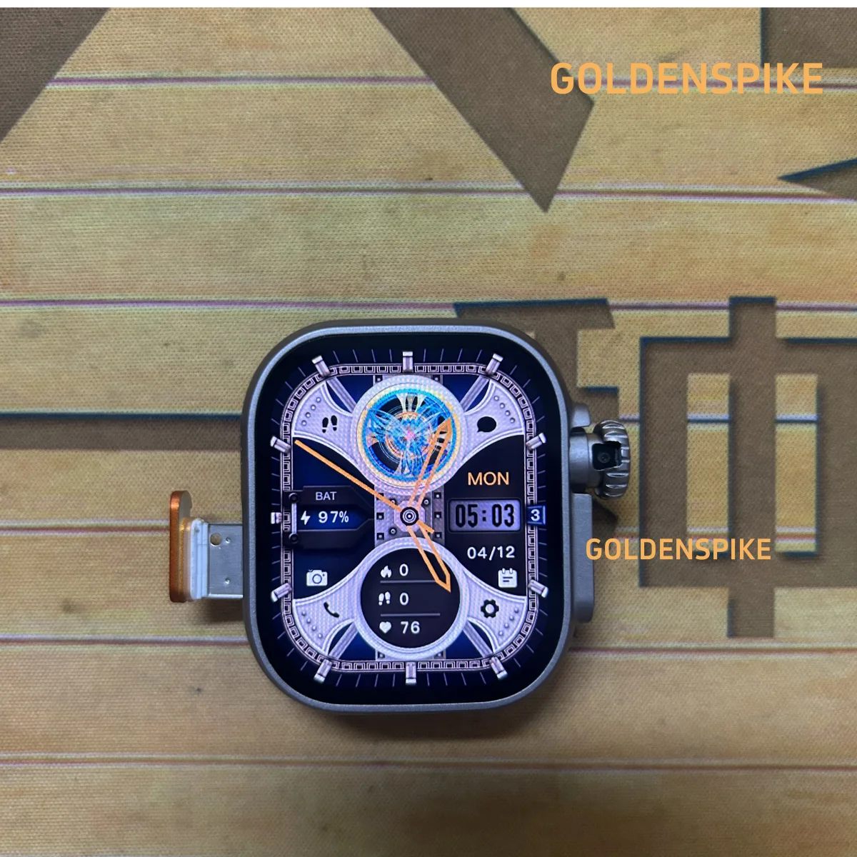Microwear Ultra Ai3 Smartwatch 5G 180° Rotating Camera Google Play GPS WIFI 2.29inch Amoled HD Display 4G Calling Smartwatch Men photo 3