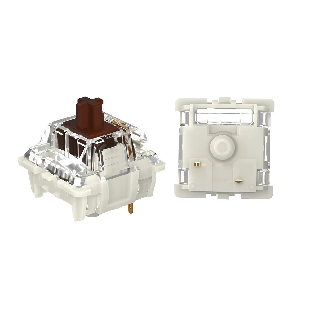 Gateron White Yellow Silver Pro 2.0 V2 Switch 3pin RGB linear Tactile Red Brown Switchs for Hot-swappable Mechanical keyboard photo 5