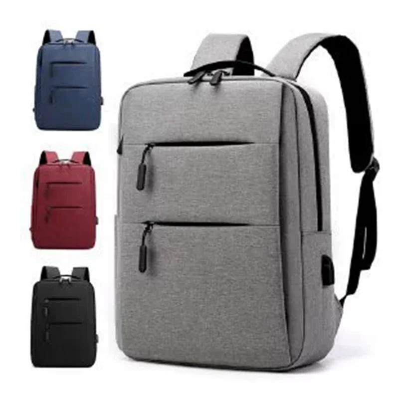 New Men's Backpack Upgrade Commuter Business Travel Backpack USB Charging Interface Large Capacity Tablet Storage Backpack photo 1