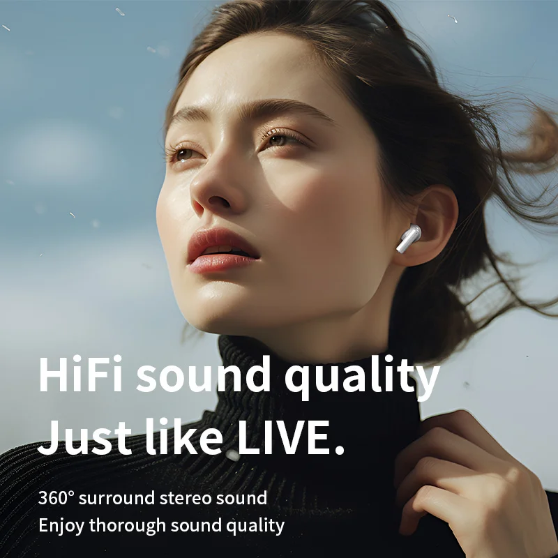 New wireless Bluetooth headset TWS headset with microphone stereo sports in-ear headset touch long standby apply to smartphones photo 3