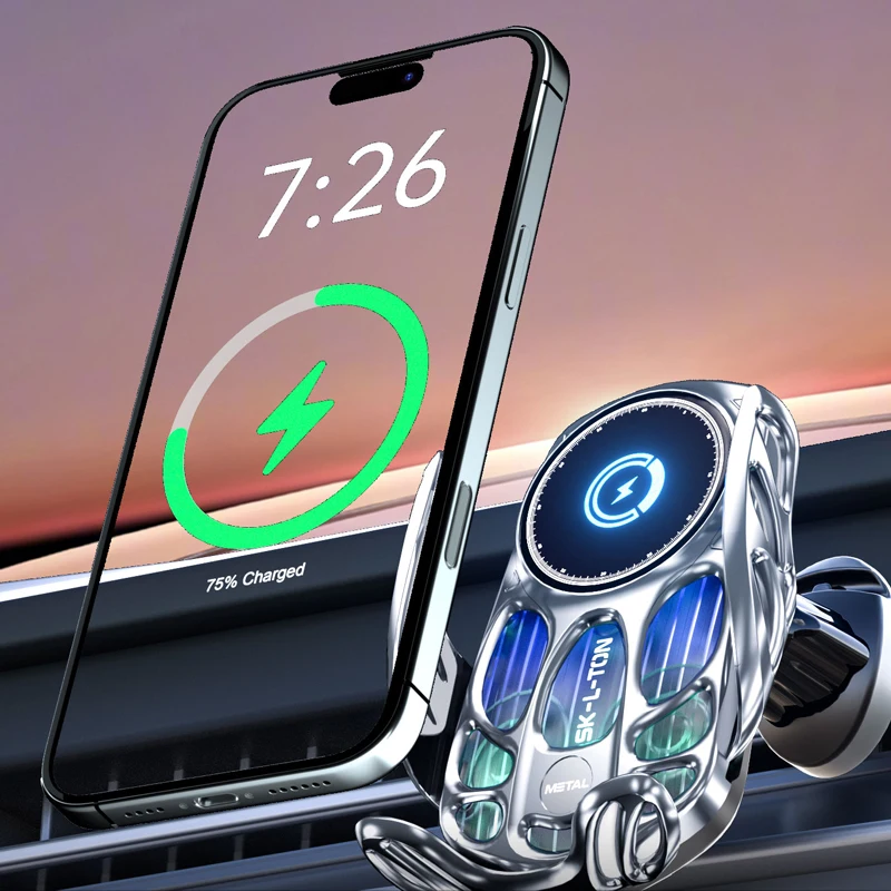 For Geely Preface I restyling 2022-2025 Car Wireless Charging Mobile Phone Holder Mount Gravity Bracket Stand Auto Accessories photo 4