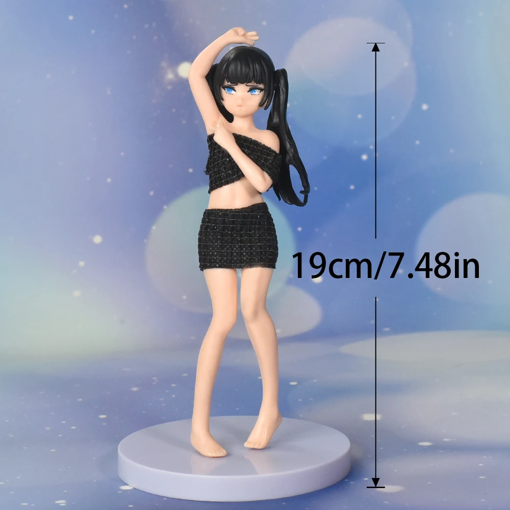 Aixlan Waifu Figure Chuno Hayashi 19cm Loli Sexy Girl Girl PVC Action Figure Flat Paint Amine Adult Figures 18+ Uncensored photo 3