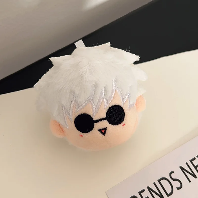 Anime Jujustu Kaisens Plush Pendant Keychain Gojo Satoru School Bag Backpack Geto Suguru Cute Jewelry Kid Christmas Gift photo 5