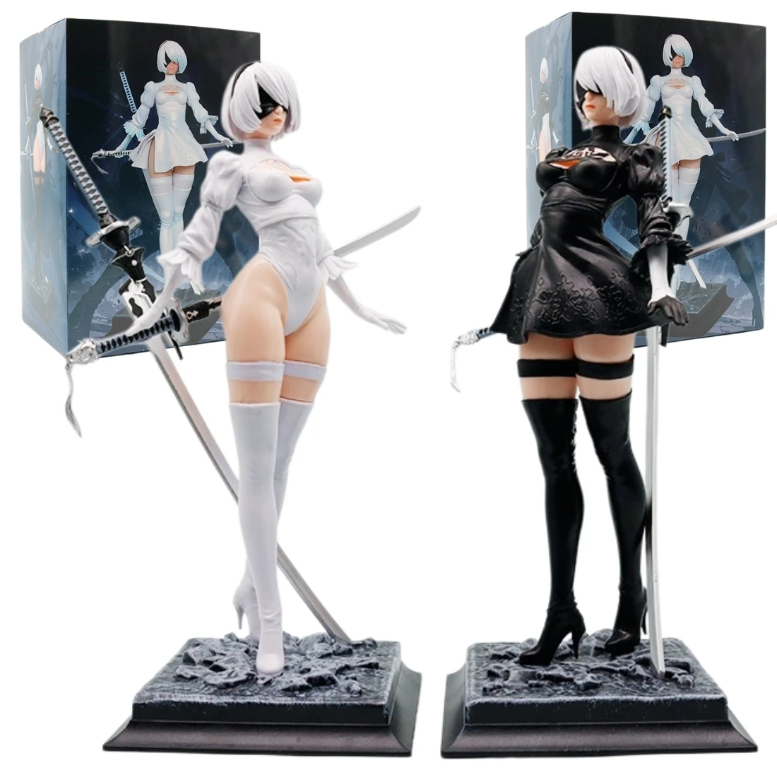 No.2 Type B Combat Suits/Formal Dress Ver. Anime Figure Collectible Model Statue Desktop Decoration Gift PVC Statue photo 1