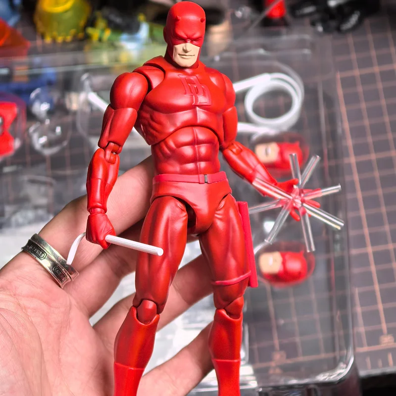 Ct Toys Mafex 223 Daredevil Black Action Figure Shf Comic Version Anime Figurine Statue Model Toys Gifts In Stock photo 5