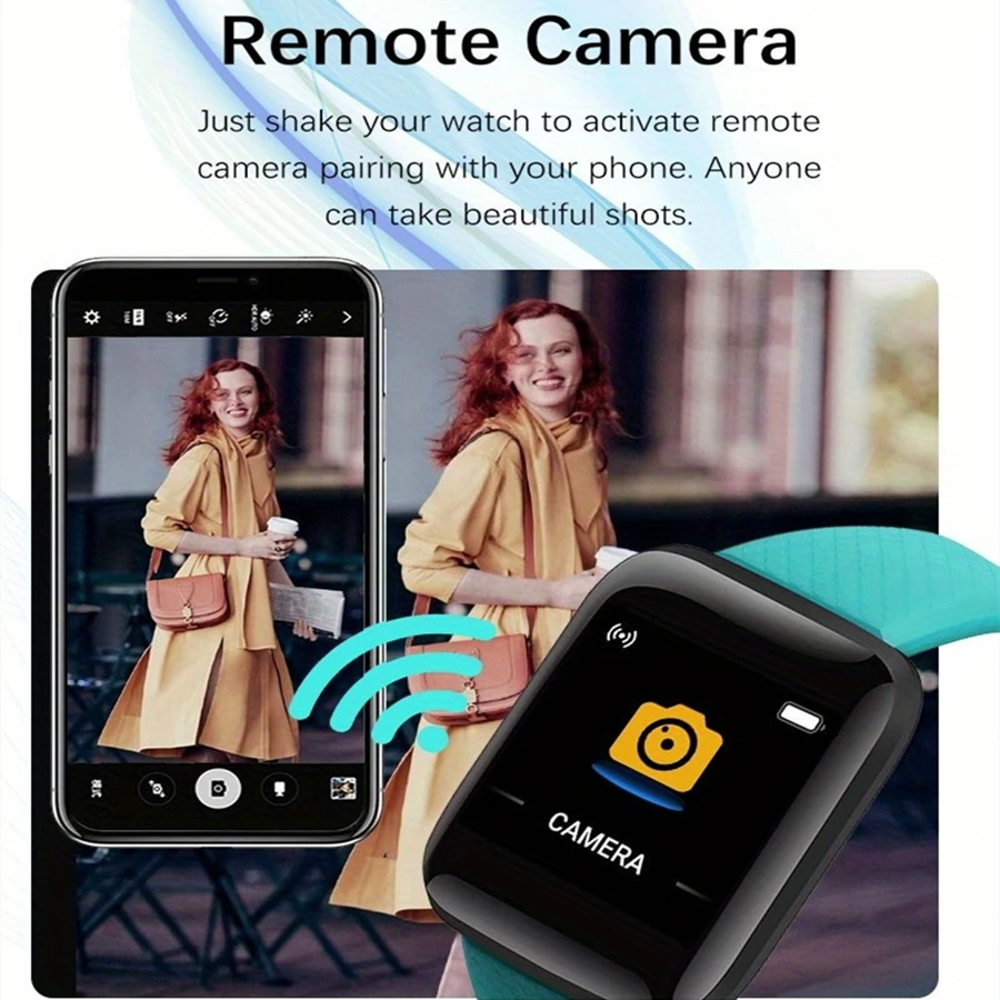 Smartwatch Men Women Wristwatches Smart Watch Message Fitness Monitor Bracelet Birthday Gift Electronic Clock For Android IOS photo 6