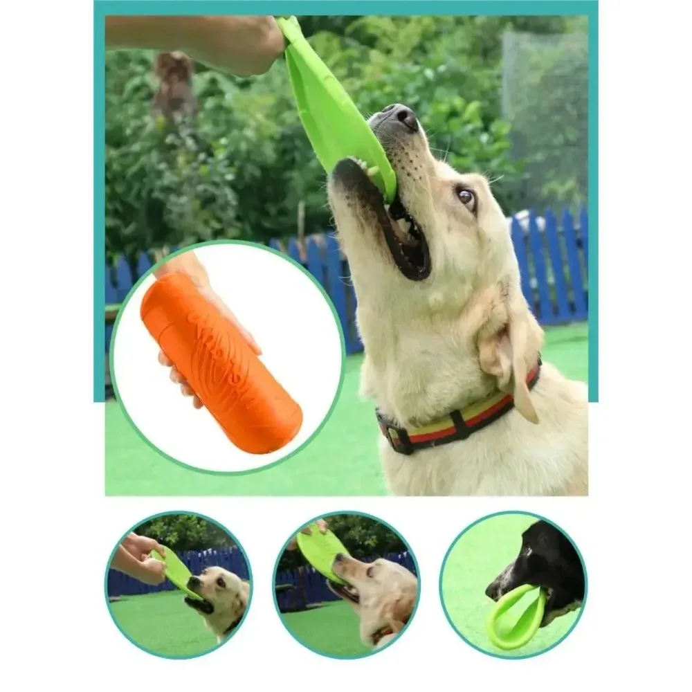 Outdoor Interactive Dog Flying Disc Bite Resistant Puppy Training Multifunctional Play Toy Pet Supplies photo 6