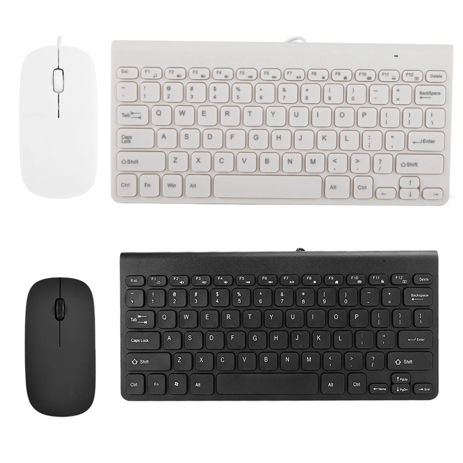 Ultra Thin USB Wired Keyboard Optical Mouse Mice Set Combo for PC Laptop Keyboard Mouse Keyboard Mouse Combo USB Keyboard Mouse photo 6