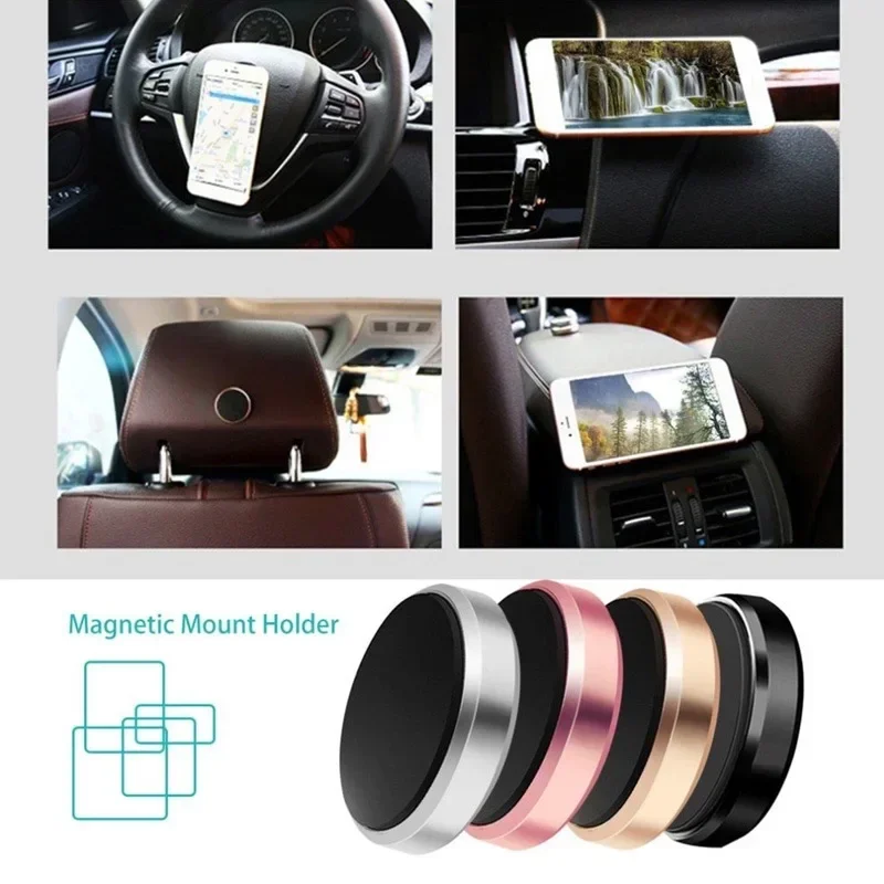 Magnetic Car Phone Holder Universal Car Phone Stand for iPhone Xiaomi Huawei Samsung Dashboard Wall Mounted Car Magnet Sticker photo 6