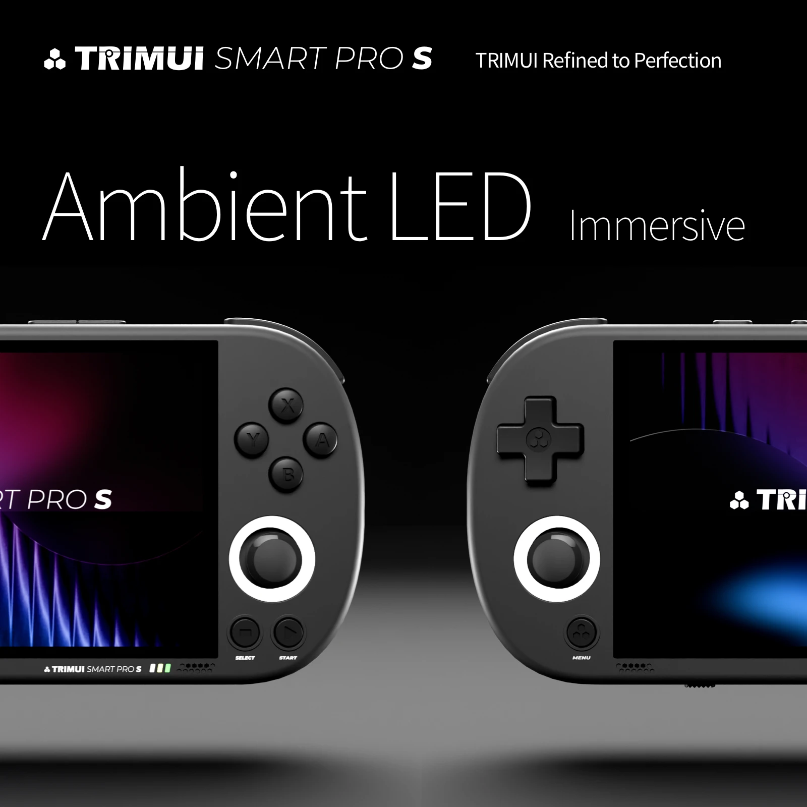 TRIMUI Smart Pro S Handheld Game Players Consoles 4.96'' IPS Screen 5000mAh Linux System Emulator Portable Console Retro Video photo 5