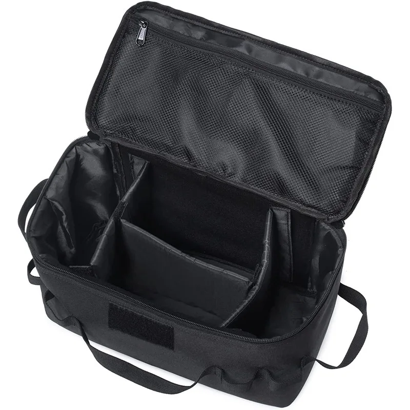 Outdoor Camping Gas Tank Storage Bag Large Capacity Ground Nail Tool Bag Gas Canister Picnic Cookware Utensils Kit Bag photo 4