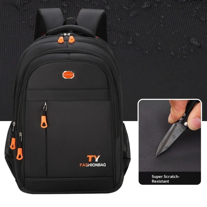 Laptop Backpack for Men & Women Water-Resistant Oxford Multi-Pocket Organizer Business Trip Backpacks Fashion Student Schoolbag photo 6