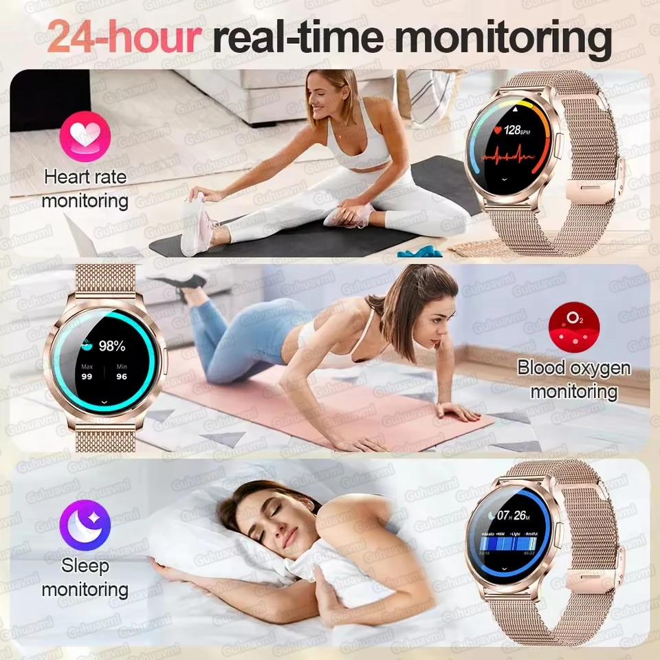 2026 New Smart Watch For Women Gift 1.32 Inch Full Touch Screen Sports Fitness Watches Bluetooth Calls Digital Smartwatch Ladies photo 5