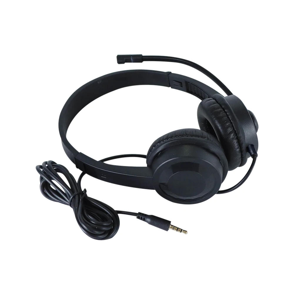 3.5MM Call Center Clear Voice Office School PC Gaming With Microphone 1.5M Wired Computer Headset Volume Control Noise Reduction photo 5