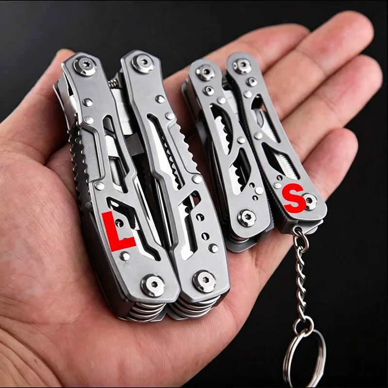 Outdoor Multitool Camping Portable Stainless Steel Edc Folding Multifunction Tools Emergency Survival Knife Pliers photo 4