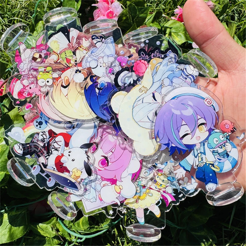 Anime Project SEKAI Colorful Stage feat Asahina Mafuyu Shinonome Ena AKIYAMA MIZUKI Cosplay Accessories Badge Stand Plate Prop photo 2