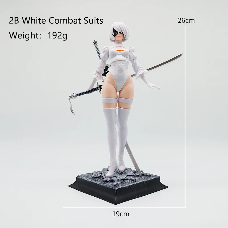 No.2 Type B Combat Suits/Formal Dress Ver. Anime Figure Collectible Model Statue Desktop Decoration Gift PVC Statue photo 4