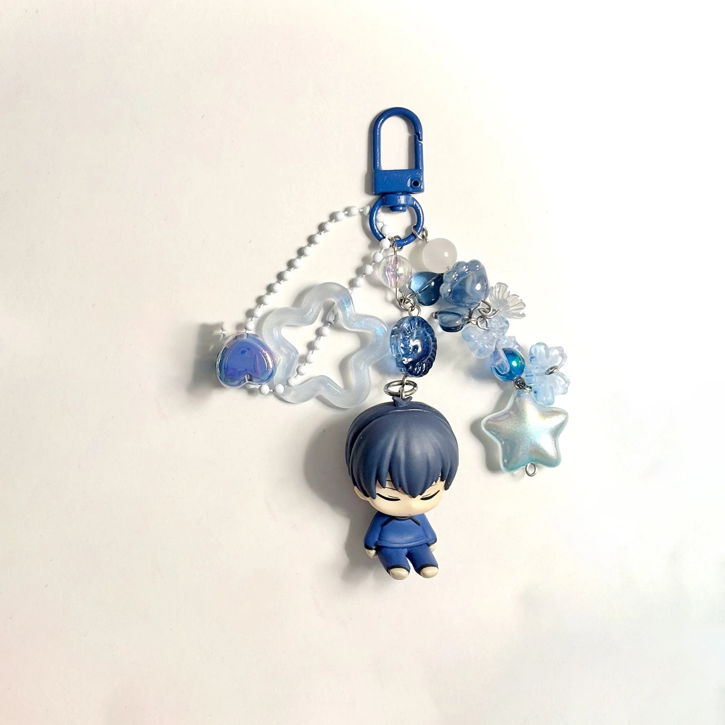 Handmade anime characters animeaccessories /bachira /itoshirin /chigiri /isagi /seishironagi sleeping figure bag charms keychain photo 5