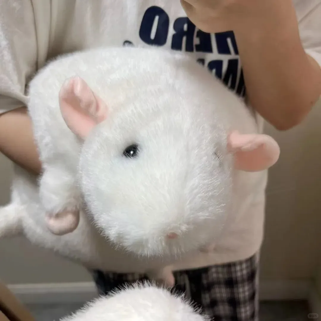 Cute 40/55/90cm Mouse Doll Cartoon Oversized Flower Branch Rat Doll Soft Plush Animal Figure Kids Gift Birthday Pet Cat Toy photo 3