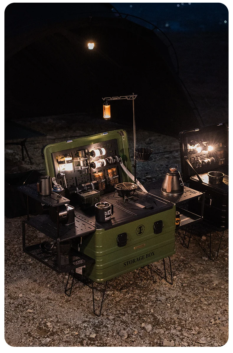 ShineTrip Outdoor 05 Series Camping IGT Aluminium Case Lightweight Modular Combo Accessories Aluminium Coffee Case Set photo 6