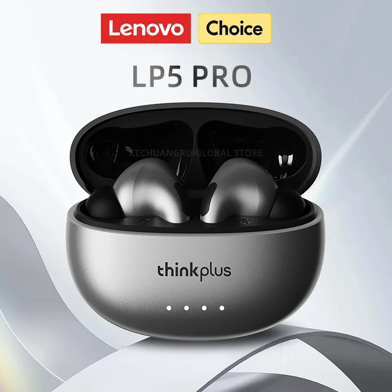Lenovo LP5 PRO Wireless Bluetooth 5.4 Earphones TWS HiFi Sound Headphones Gaming Sports Earbuds LP5Pro Headset with Mic 2026 photo 1