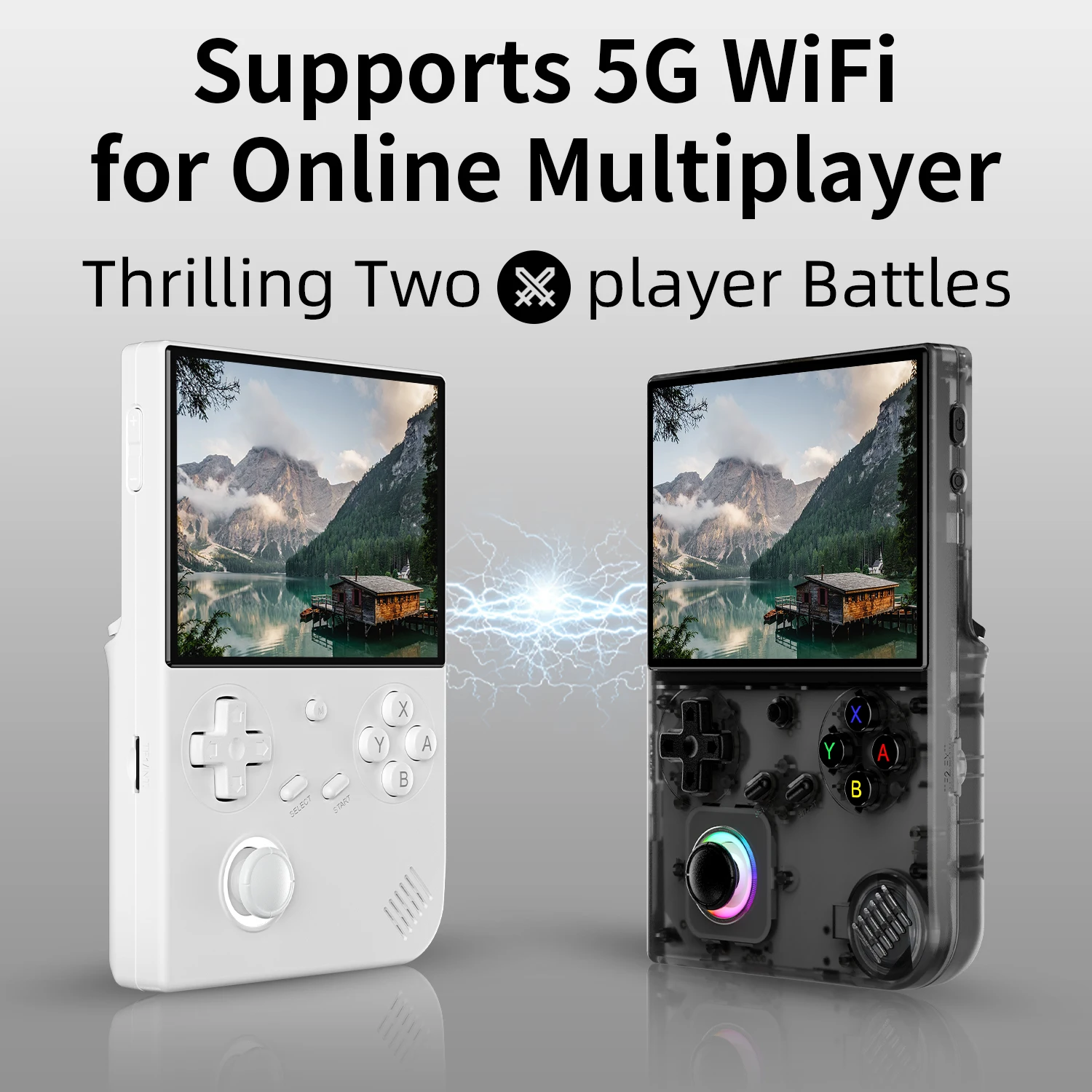 ANBERNIC RG40XXV & RG35XX Plus Retro Handheld Game Console 640*480 IPS Screen Linux 64-bit 5000Games Support WIFI,Bluetooth,HDMI photo 5