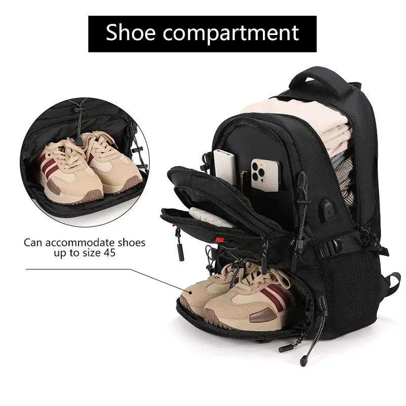 New Travel Backpack for Women and Men Large Capacity Outdoor Hiking Mountaineering Backpacks Business Trip 16 inch Laptop Bag photo 3