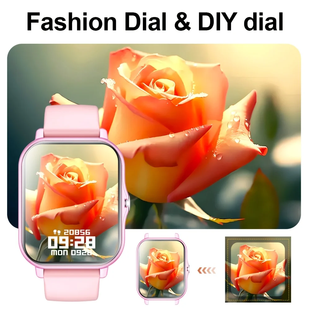 The Highly Sought-after Multi-functional Smartwatch of 2026 Features a Full Touch Display, Silicone Strap photo 4