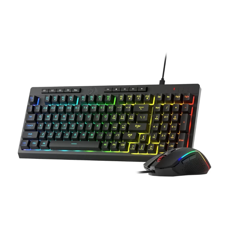 Redragon S141 Gaming Keyboard and Mouse Combo K515 RGB Wired Keyboard M616 10000 DPI Wired Gaming Mouse Bundle photo 1