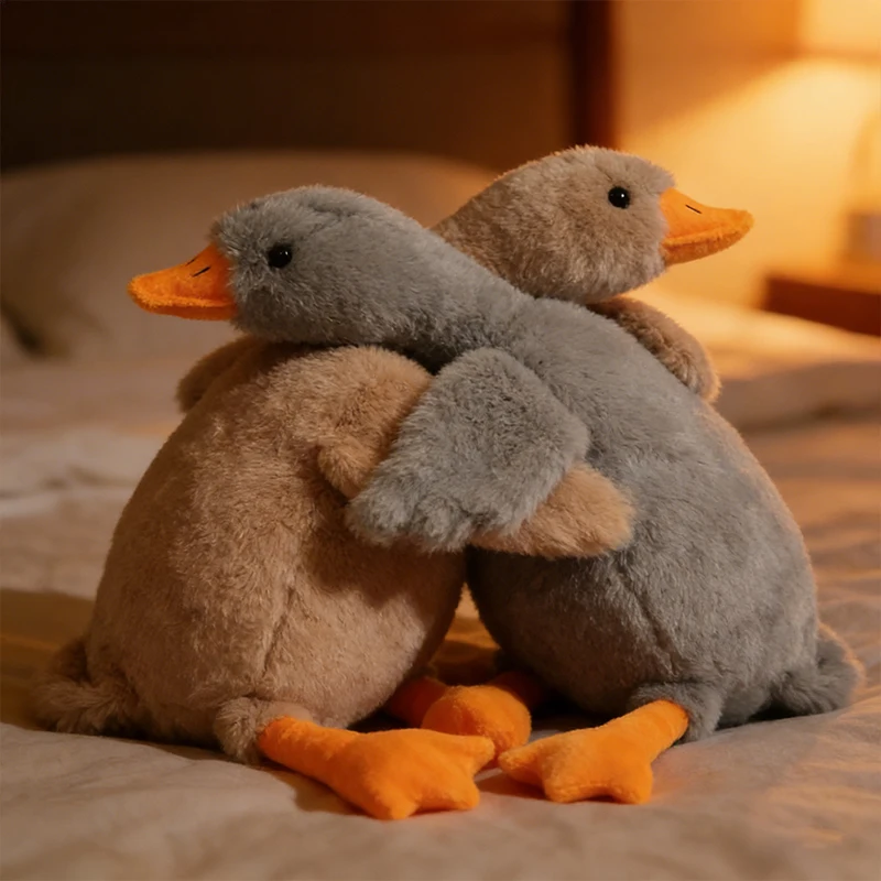 50cm Goose Plush Toy Soft Stuffed Pillow Cats Dogs Relax Pet Companion Anxiety-Relieving Dog Buddy Energy Release Gift for Pets photo 5