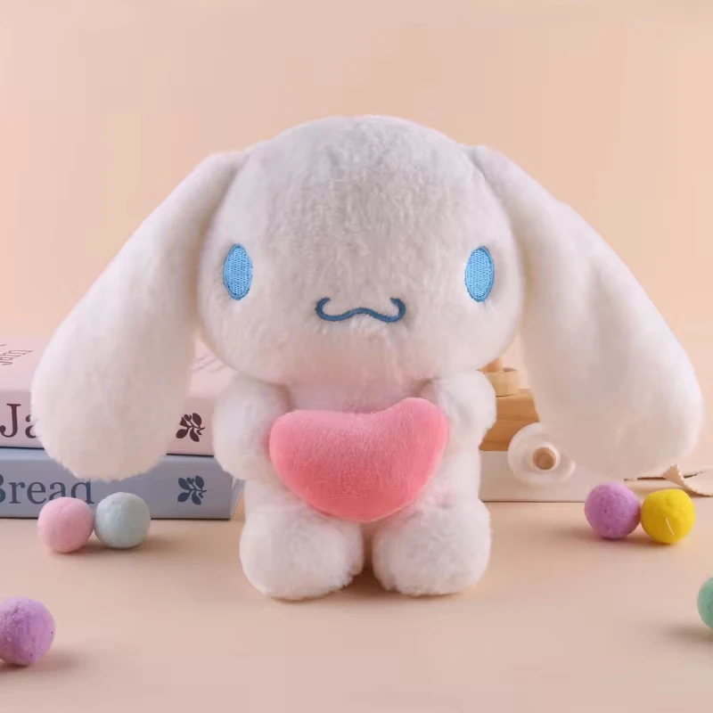 22cm Hello Kitty Kuromi Pillow KT Plush Toy Girls Soft Stuffed Animal Toys Heart My Melody Cinnamoroll Stuff Doll Gifts... ﻿ photo 4
