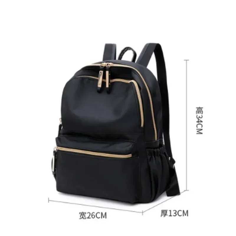 New Female Fashion Lady High Capacity Waterproof College Backpack Trendy Women Laptop School Bags Cute Girl Travel Book Bag Cool photo 3