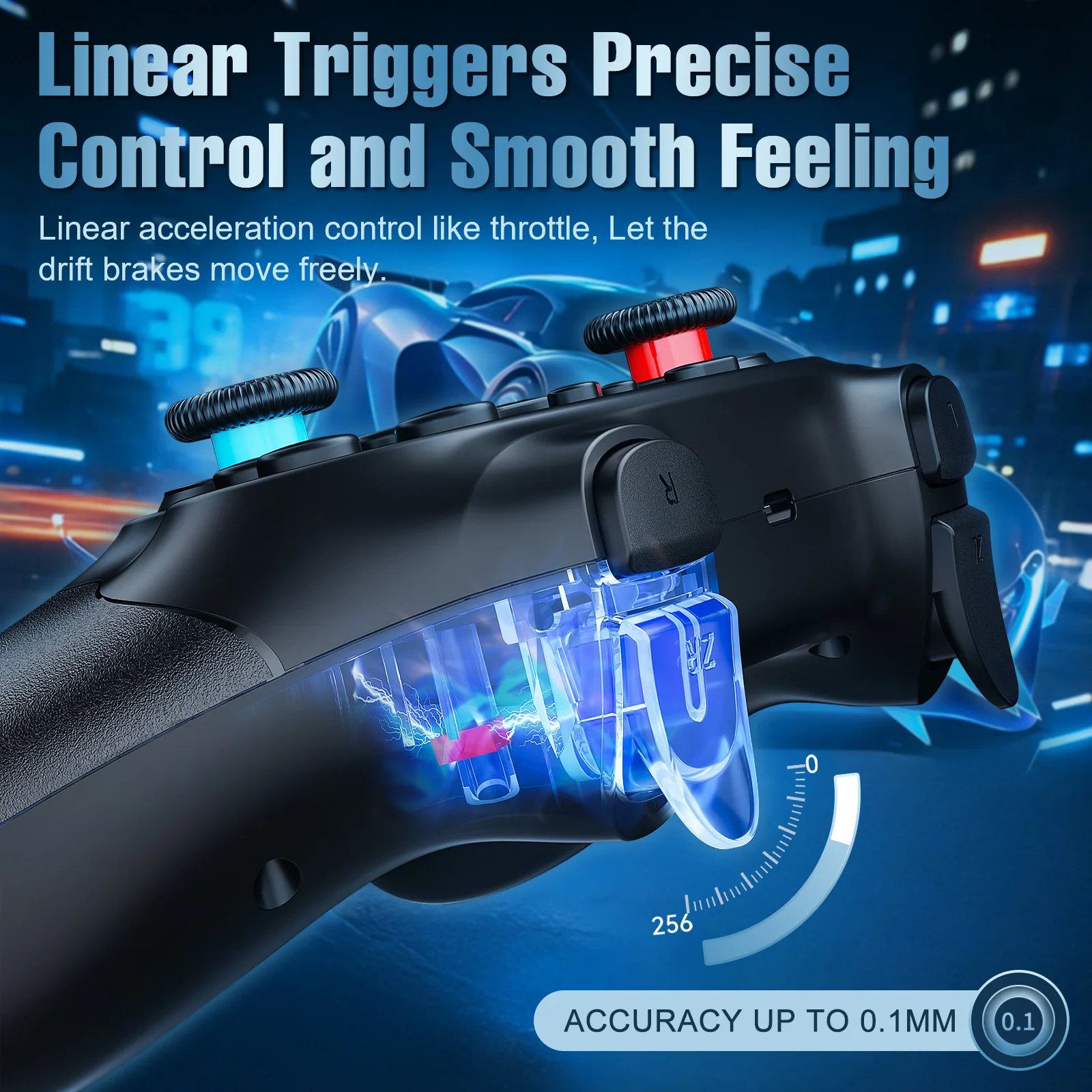 Gamepads For Nintendo Switch/Pro/OLED/PC Console Control Wireless Blue-tooth Vibration Turbo Game Joystick Controller photo 4